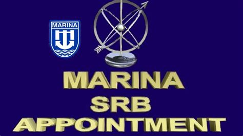 MARINA SID/SRB ONLINE APPOINTMENT APPLICATION .